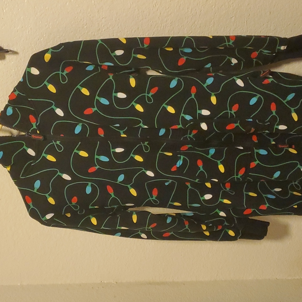 Tipsyelves Christmas String Of Lights Onesie - image 1